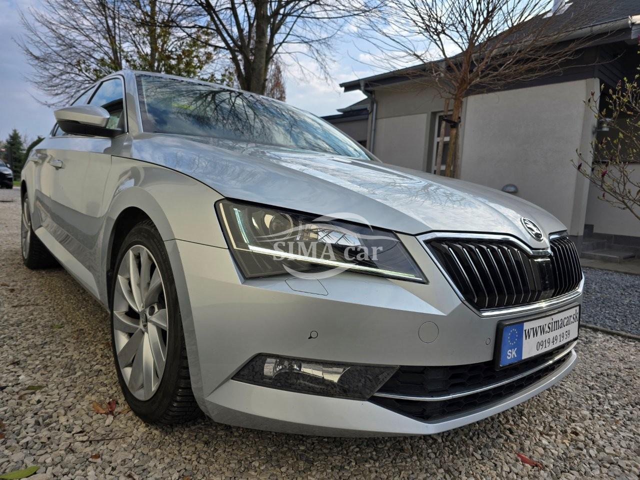Škoda Superb 2.0 TDI 190k 4x4 Ambition DSG, Mesačne: 367€